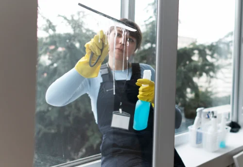Nettoyage de vitres intérieures et extérieures à Villeny